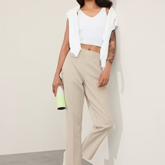 NWT Athleta Endless Pant. Abalone Grey. Size 14 - Picture 2 of 7